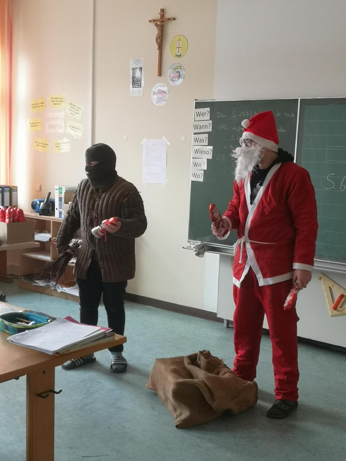 Nikolausaktion an der MS Wurmannsquick