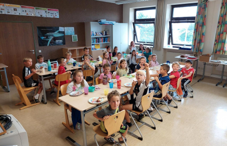 2. Klasse: Klassenfrühstück am 25.7.23