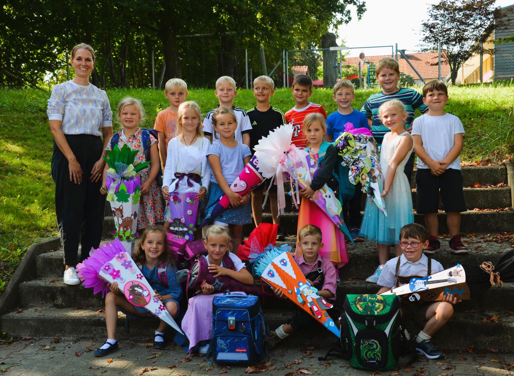 Startschuss für die 1. Klasse am 12.9.23