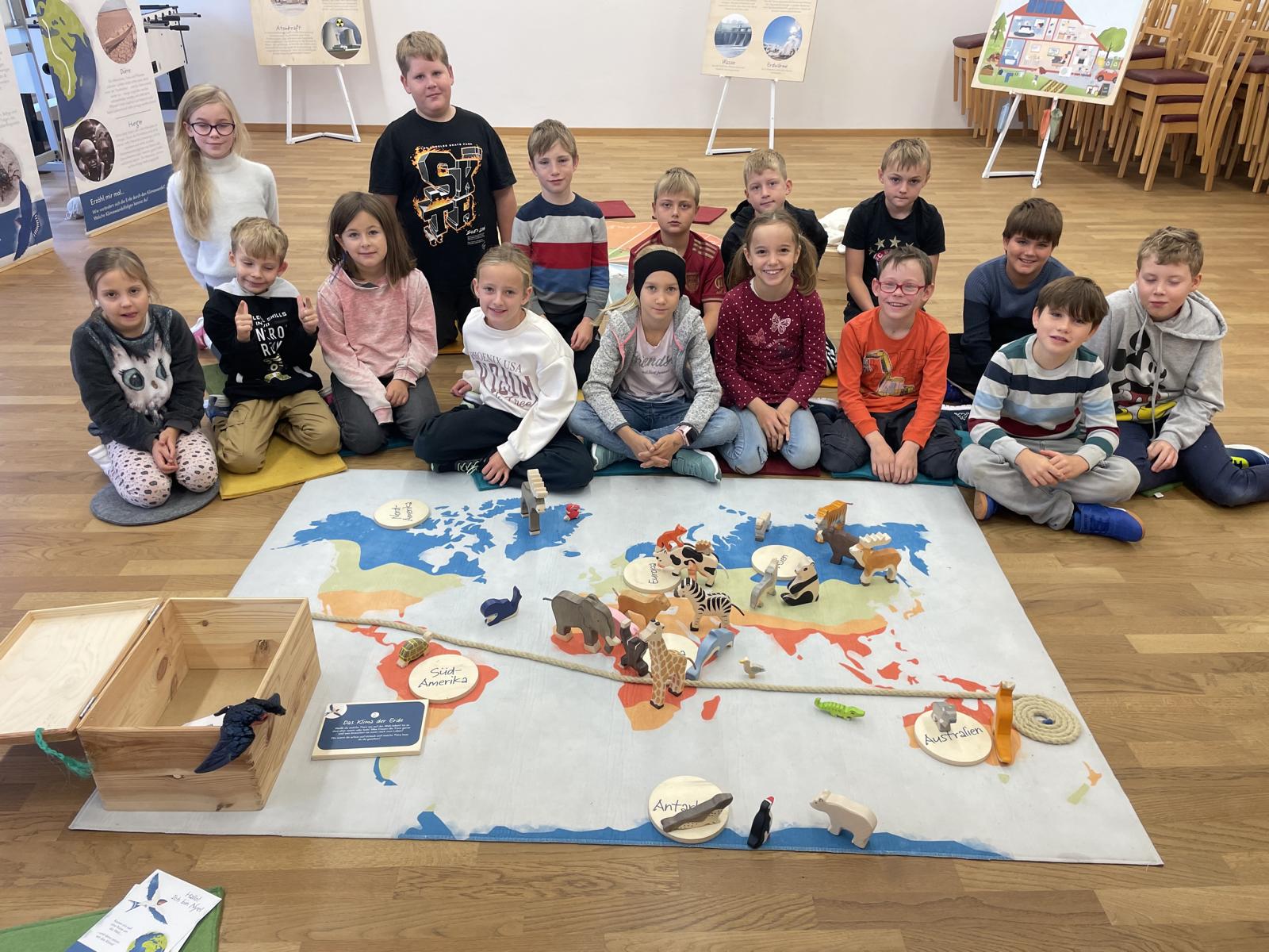 Ausstellung „Klimakinder“ – Ein Erlebnis für die GMS Wurmannsquick