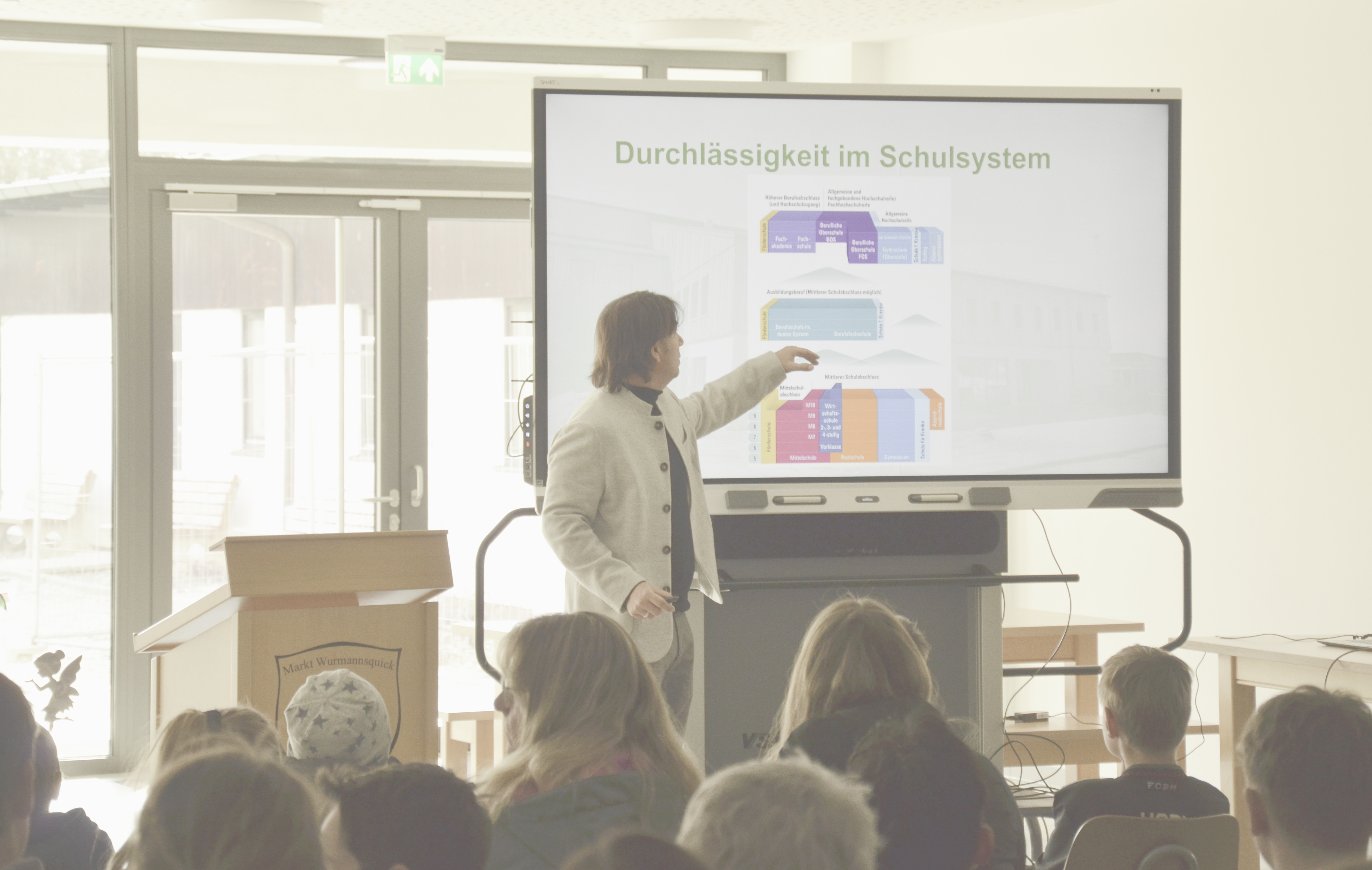 Schnuppertag- MS Wurmannsquick präsentiert sich vielfältig und modern